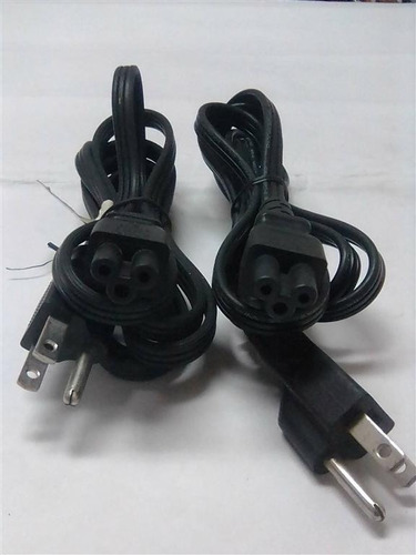 Cable De Corriente Tipo Trébol Poder Tipo Mickey