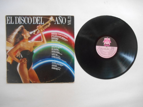 Lp Vinilo El Disco Del Año Vol 21 Varios Inter Colombia 1989