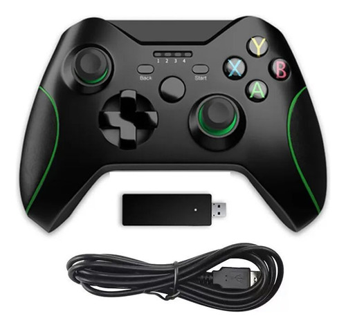 Joystick Compatible Con Xbox One Pc Inalambrico Receptor 