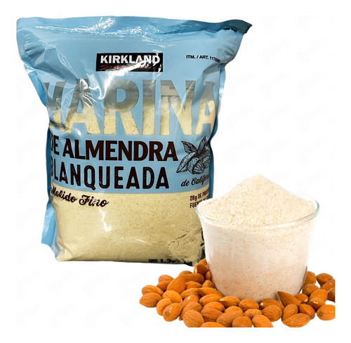 Harina De Almendra Blanqueada Kirkland Signature De 1.361 Kg