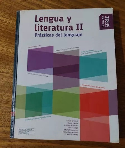 Lengua Y Literatura 2 Pra D/lenguaje-fuera D Serie-edelvives