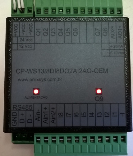 Clp-cp-ws13/8di8do2ai2ao Oem - Usb 8 Transistor 24vcc