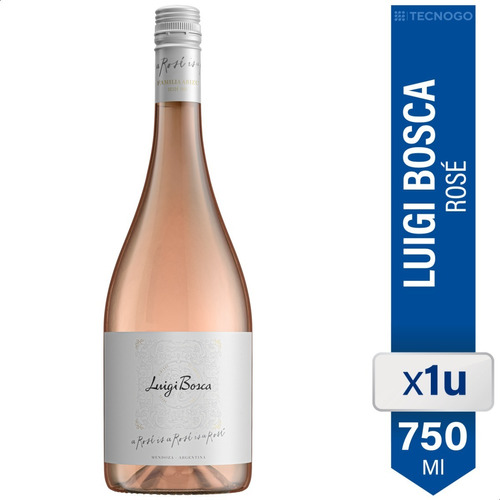 Vino Luigi Bosca Rose Rosado 750ml Bebida