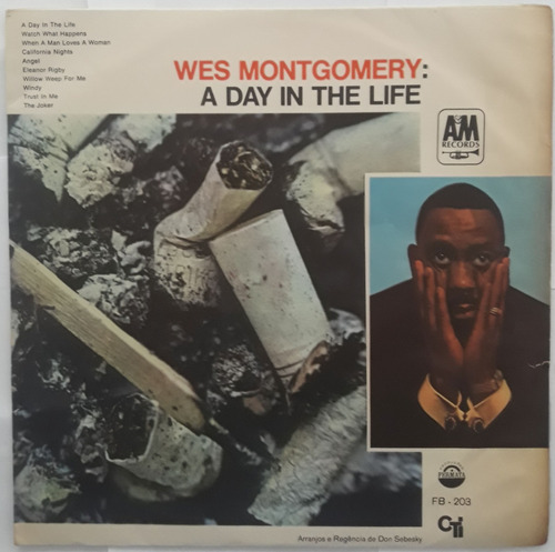 Lp Vinil (g+/) Wes Montgomery A Day In The Life 1a Ed Br Mo