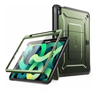 Funda iPad Air 4 Supcase Protector Incorporado Verde