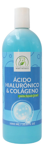 Productos Mart Mexico Jabón Facial De Ácido Hialurónico Y Colágeno 1L