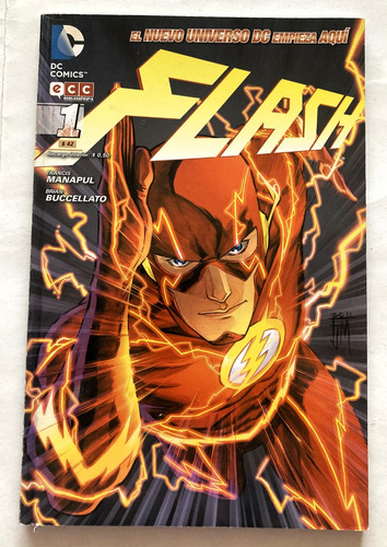 Comic Dc: Flash New 52 Tomo 1. Editorial Ecc