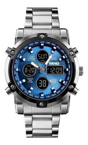 Skmei - Reloj Análogo-digital 1389bu Para Hombre