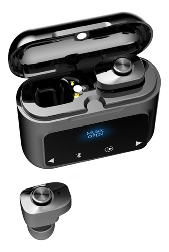 Reproductor De Mp3 Con Auriculares Inalámbricos Bluetooth En
