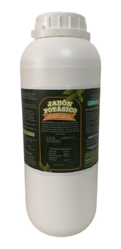 Jabón Potásico + Neem+fitohormonas Insecticida X 1 L Rendim