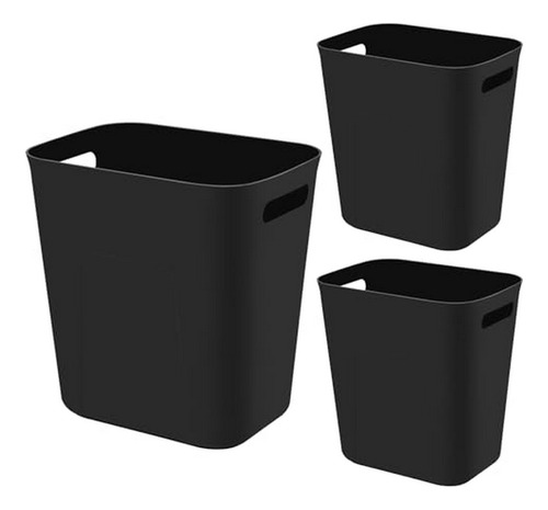 Cesto De Basura Pequeño Para Baños Y Oficinas, Pack De 3