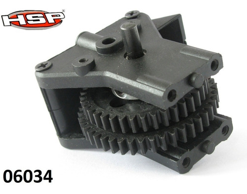 Hsp 06034 Caja De 2 Velocidades Completa Buggy Rc 1/10 Nitro