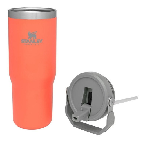 Vaso Stanley Botella Termica 887ml Flip Straw Pico Sorbete A
