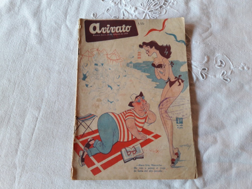 Avivato Nº 116 20/2/1956 - Dibujo Portada Fantasio