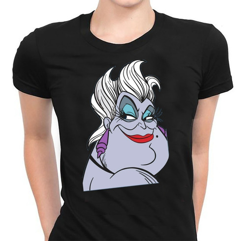 Playera Dama Villanas Disney Ursula Sirenita Moda