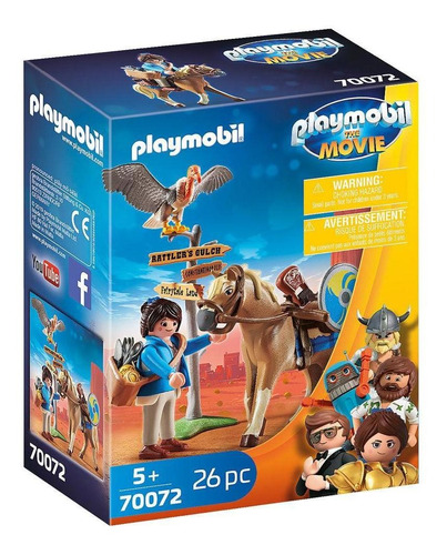  Playmobil 70072 La Película Marla Con Caballo The Movie