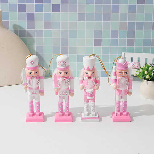 4 Figuras De Cascanueces, Estatuas, Adornos Navideños Para