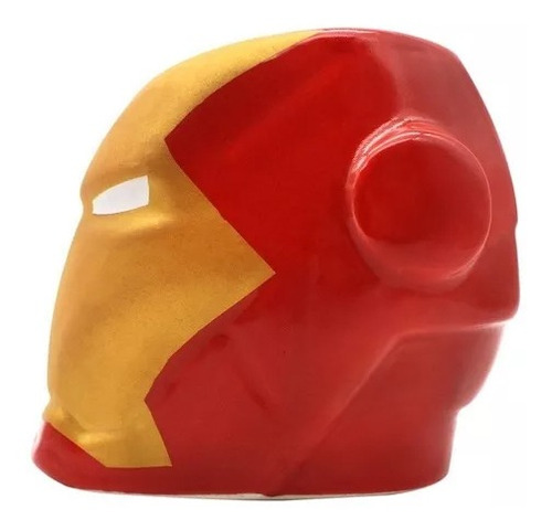 Imagem 3 de 4 de Caneca Porcelana 400ml - 3d Iron Man - 10023531