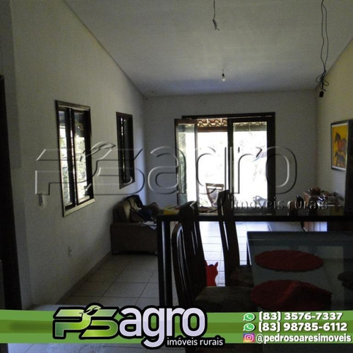 Chácara Com 5 Dormitórios À Venda, 7300 M² Por R$ 490.000 - Conde/pb - Ch0016