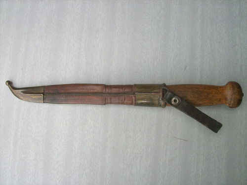 Antiguo Cuchillo Eskilstuna Made In Sweden, Puukko Caza (Usado)
