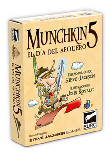 Munchkin Expansion Numero 5 Burau De Juegos Original