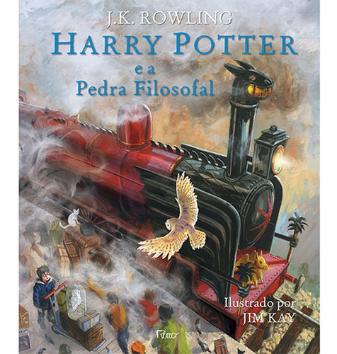 Harry Potter E A Pedra Filosofal - Ilustrado 