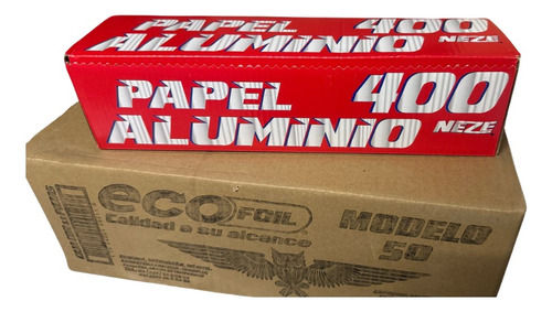 Papel Aluminio Ecofoil 400 Metros Neze 1 Rollo