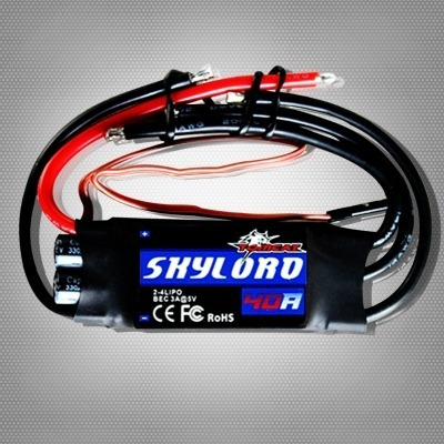 Esc Speed Variador Tomcat Skylord Motor Brushless 40a Ubec