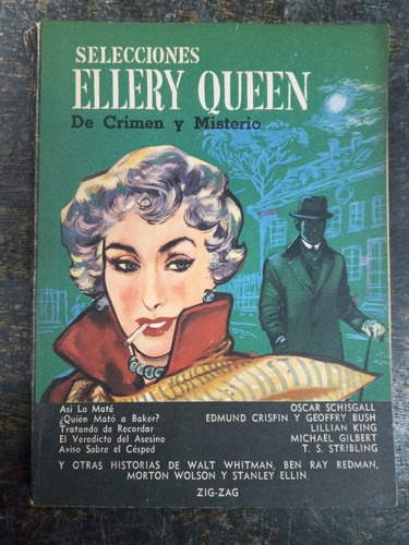 Selecciones Ellery Queen N° 18 * Zig Zag 1954 *
