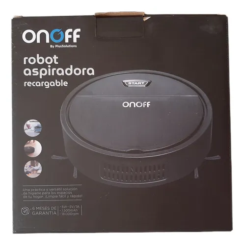Aspiradora Robot Recargable Onoff