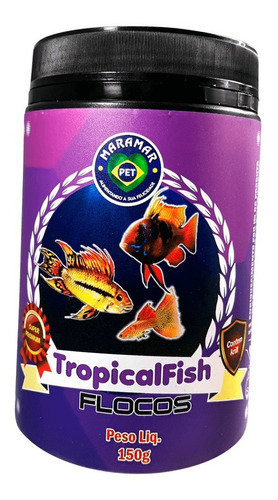 Ração Para Peixes  Maramar Tropical Fish 150g Flocos