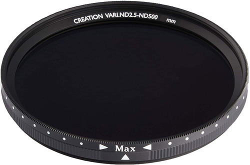 Imagen 2 de 10 de Filtro Densidad Neutra Variable Ø 67mm Nd2.5/500 Marumi