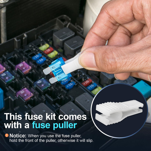Kit De Minifusibles Jorest De 160 Piezas Con Extractor Autom