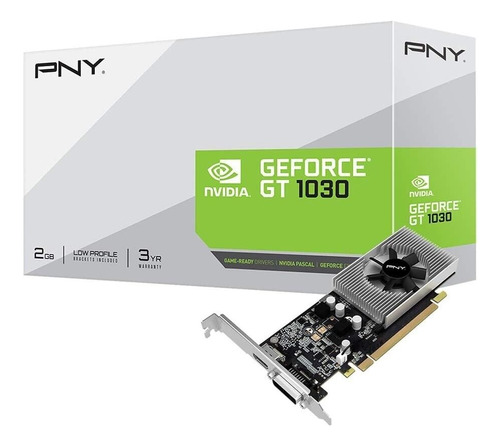 Tarjeta Nvidia Pny Ddr5 Geforce Gt 10 Series Gt 1030  2gb