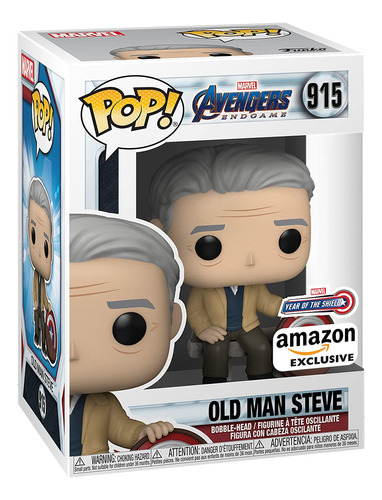 Funko Pop Old Man Steve 915 Exclusive - Avengers Endgame 