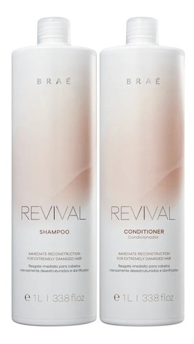 Braé Kit Revival (2 Produtos) 2x1000ml