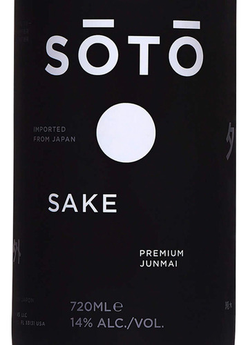 Pack De 12 Sake Soto Junmai 720 Ml
