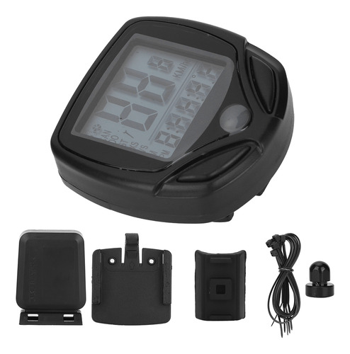 Computador, Tipo Inglês, Display Digital Lcd, Mountain Bike