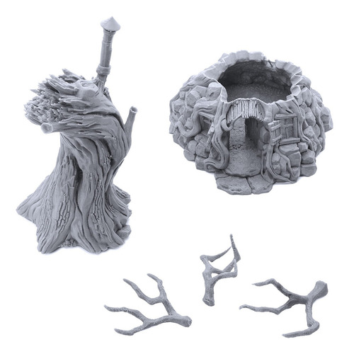 Cabaña De La Bruja Endertoys 28mm Escenografía Rpg