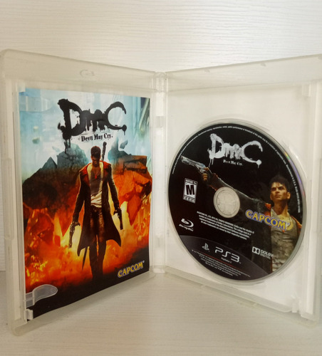 Jogo Ps3: Dmc Devil May Cry / Mídia Física (original) (Usado)