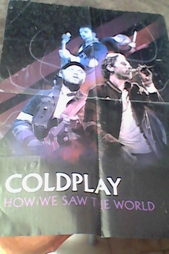 Poster De Coldplay- Nuevo