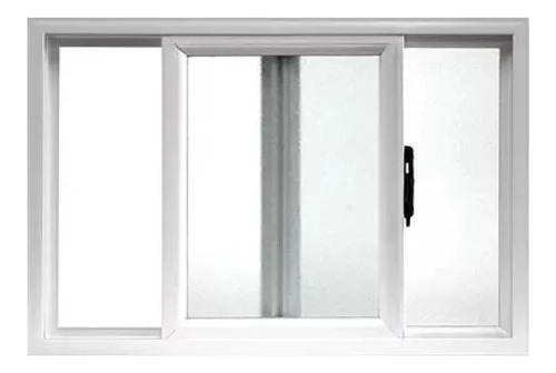 Ventana Para Baño 60x40 Con Vidrio