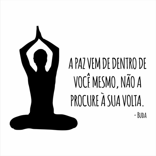 Adesivo De Parede - Yoga