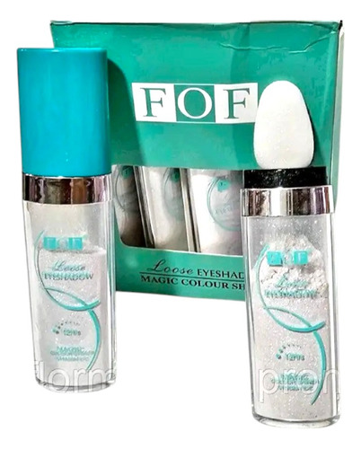 Kit 3 Iluminadores Facial Corporal Brillo Intenso Y Duración Tono Del Maquillaje Blanco