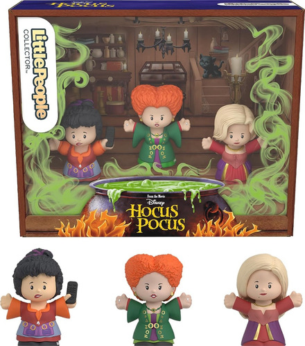 Little People Collector Set 3 Figuras Hocus Pocus Disney