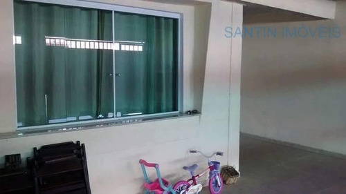 Imagem 10 de 28 de Sobrado 03 Dormitórios ( 2 Suites) 04 Vagas De Garagem Residencial À Venda, Vila Homero Thon, Santo André. - So0003