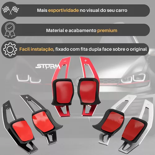 Paddle Shift Audi Q3 Extensor Borboleta Volante Cambio Auto aleta marcha  botão esportivo - Peugeot e Citroen - Outros Automotivo - Magazine Luiza