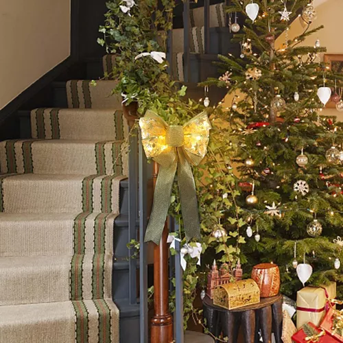 enfeites pendurados árvore Natal, enfeites Natal - Decoração jardim casa  para festa para árvore natal lareira quintal genérico