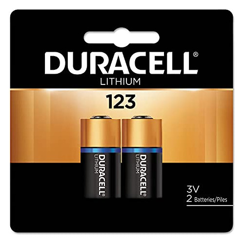 Batera De Litio De Ultra Alta Potencia, 123, 3v, 2/paquete,