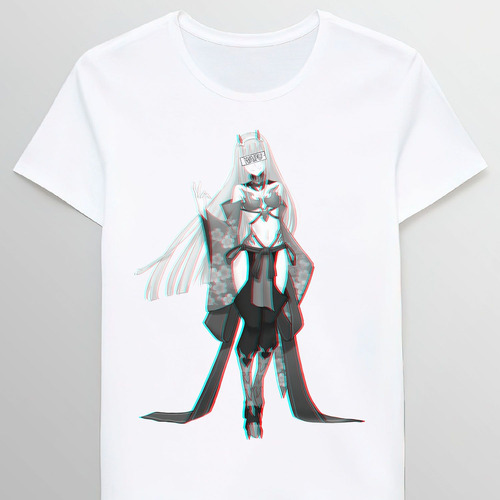 Remera Darling In The Franxx Zero Two Waifu Materia 46073397